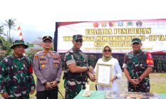 Penutupan TMMD Ke 127 Kodim 0808/Blitar, Wujud Sinergi TNI Dan Rakyat Bangun Desa