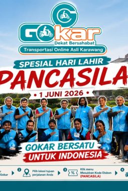 Sambut Hari Lahir Pancasila, GOKAR Berikan Diskon 45 Persen dengan Kode PANCASILA