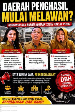 Daerah Penghasil Mulai Melawan? Kepala Daerah Kompak Tagih Hak ke Pemerintah Pusat