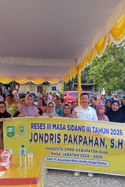 Reses Sidang ke III Jondris Pakpahan Anggota DPRD Siak Fraksi Golkar, Warga Keluhkan Lampu Jalan