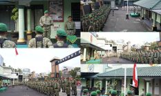 Kodim 0808/Blitar Gelar Upacara Peringatan Hari Olah Raga Nasional Ke 43 Tahun 2026