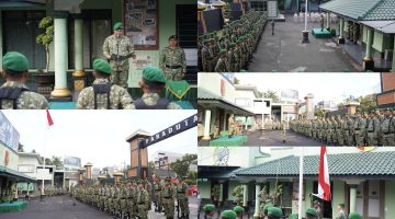 Kodim 0808/Blitar Gelar Upacara Peringatan Hari Olah Raga Nasional Ke 43 Tahun 2026