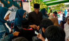 Peringatan Maulid Nabi Muhammad SAW, Majelis Ta’lim Nurul Ikhlas Gelar Santunan Anak Yatim