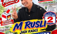 Rusli Bacan Kantongi Nomor Urut 2, Siap Ikuti Kontestasi Pilkades Telukbango 2026