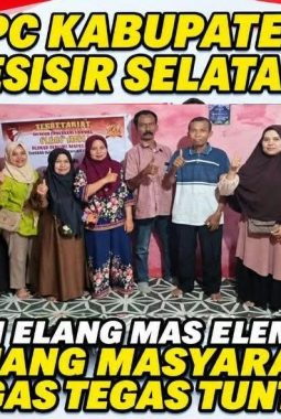 Jaga Kekompakan dan Kepedulian Sosial, LSM Elang Mas Pesisir Selatan Pererat Hubungan Antaranggota